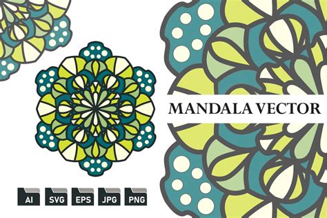 Mandala Vector Circle Coloring Beautiful | Deeezy