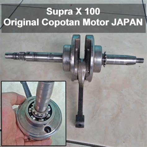 Jual ORIGINAL Kruk As Honda Supra X 100 JAPAN Ori Bawaan Motor PNP