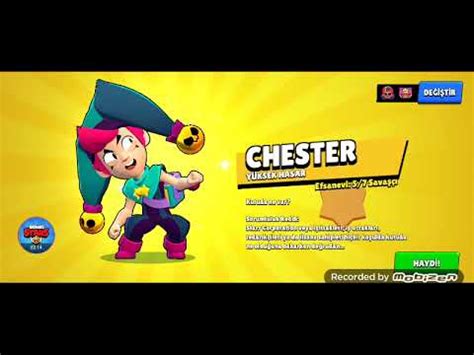 Chester Geld Chester Aldim Brawl Stars Youtube