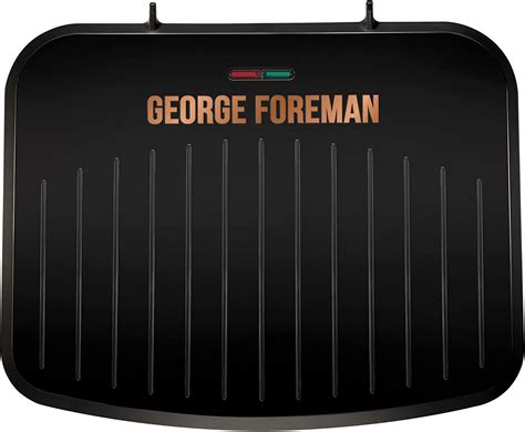 George Foreman Medium Fit Grill Black Copper Adams And Jarrett