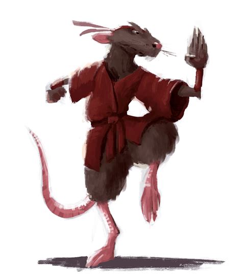 Artstation Kung Fu Rat