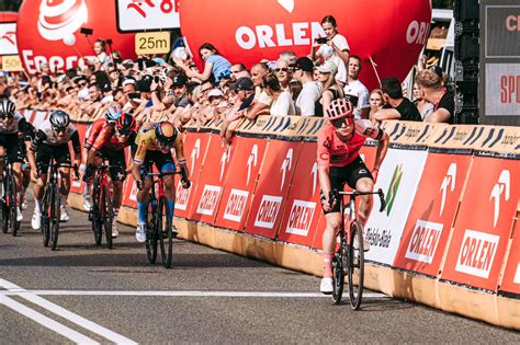 Tour de Pologne 2023 etap 5 Marijn van den Berg w Bielsku Białej