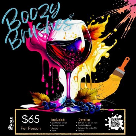 BOOZY BRUSHES.... - Eagle Tavern