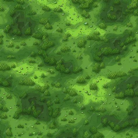 Premium Photo | Lush Pixelated Fields Crafting Captivating 8Bit Grass