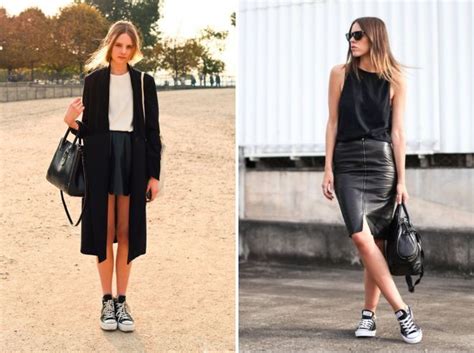 Расскажем о С чем носить полностью черные конверсы