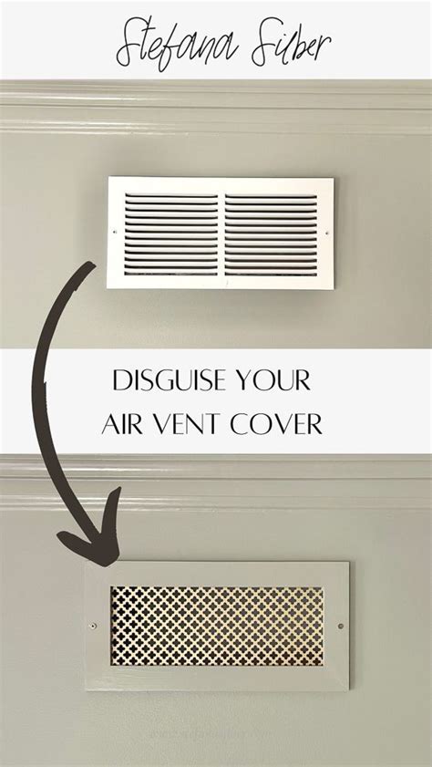 Decorative Air Return Cover Diy Vent Covers Diy Wall Vent Covers