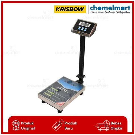 Jual Krisbow Timbangan Barang Digital Dengan Tera Kg