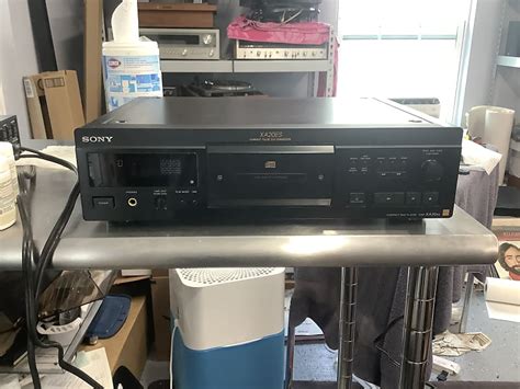 Sony CDP XA20ES CD PLAYER Black Reverb