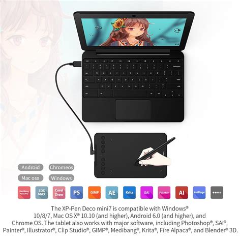 Buy Deco Mini 7 Graphic Tablet | XPPen India