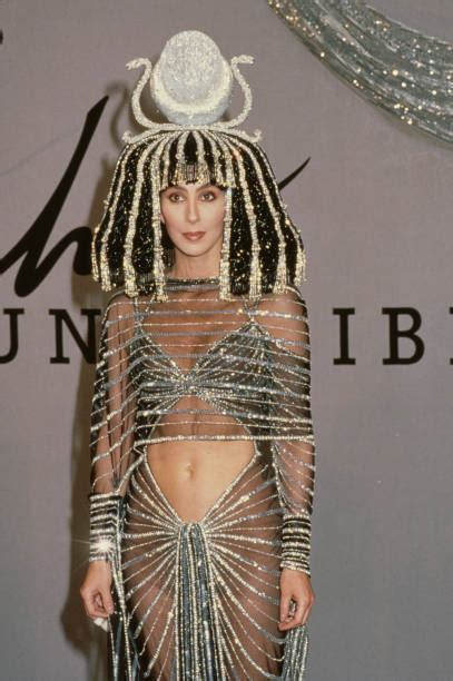 Cher At Bob Mackies Halloween Party Dressed As Cleopatra At Centu Old