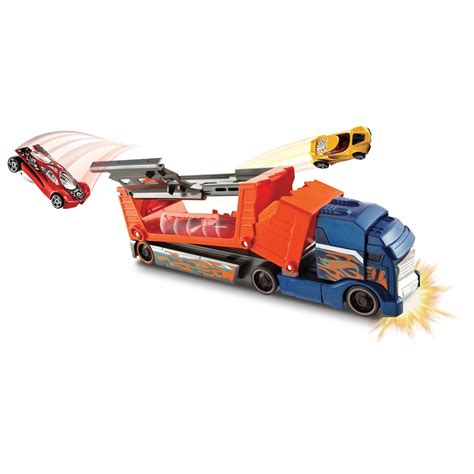 Carrinho Hot Wheels Mattel Colis O De Caminh O Azul E Laranja Y Y Hot Wheels No