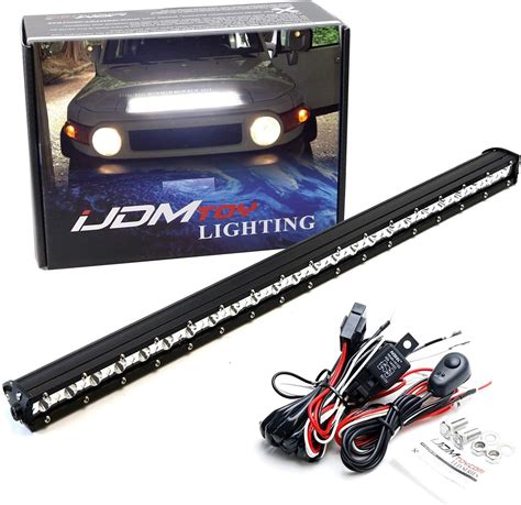 IJDMTOY Kit De Barra De Luz LED Ultra Delgada De 25 Pulgadas Compatible