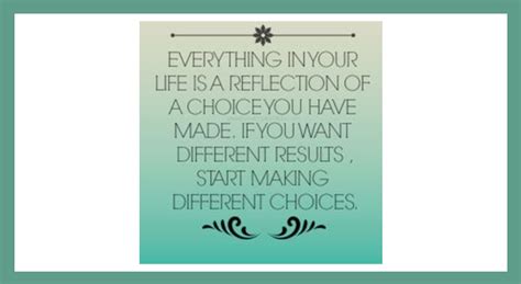 Life is About Choices.
