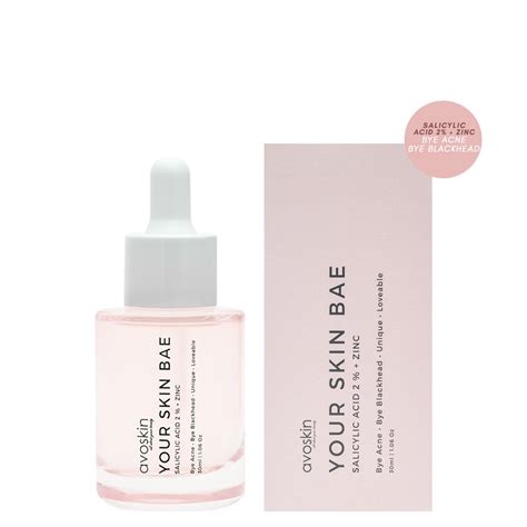 Jual Avoskin Your Skin Bae Serum Salicylic Acid Zinc Shopee