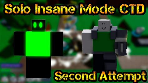 Solo Insane Mode Critical Tower Defense Second Attempt YouTube