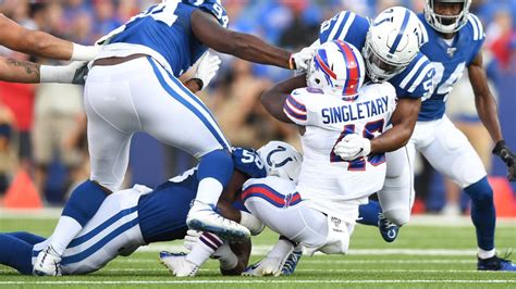 Five Things Learned Colts Bills Preseason Week