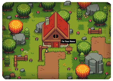 Nature Pixels V2 Top Down Pixel Art Asset Pack By Gowl