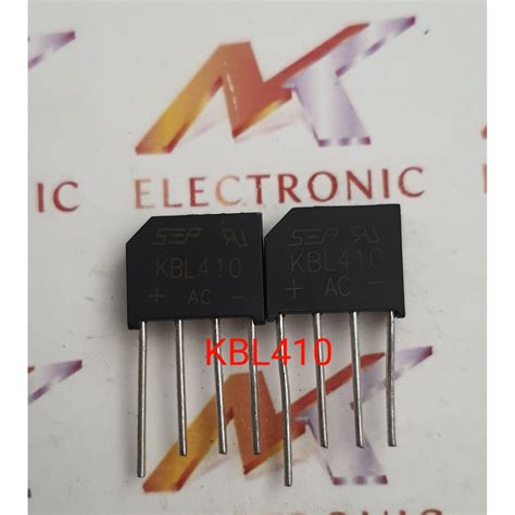 Diode Cầu Chỉnh Lưu Cầu KBL410 410 4A 1000V DIP 4 Mới 100 con