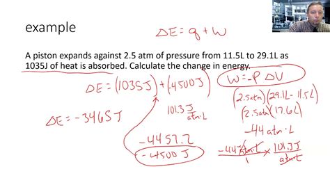 Ap Chemistry Unit Review Thermodynamics Part B Youtube