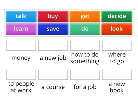 Roadmap A Unit B Collocations Match Up