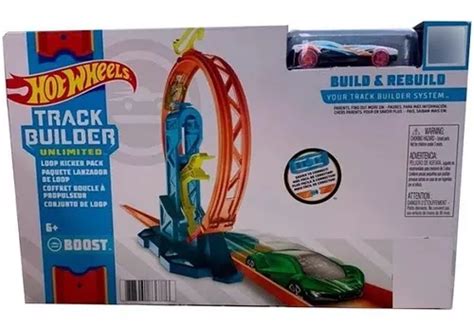Hot Wheels Track And Builder Conjunto De Loop Mattel Glc87 Frete grátis