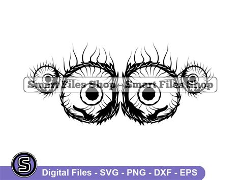 Spider Eyes Svg Spider Svg Spider Eyes Dxf Spider Eyes Png | Etsy