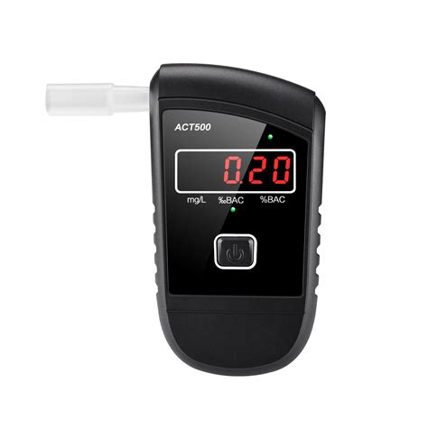Personal Portable Breathalyzer - Accurate Alcohol Testing