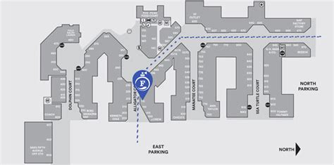 Allen Outlet Mall Stores Map | Literacy Basics