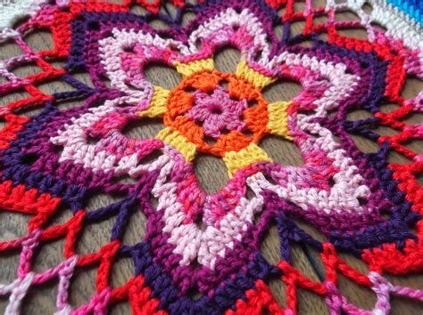 Haakydee Starflower Mandala Doily