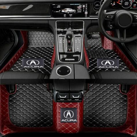 For Acura Car Mats ILX MDX NSX RDX RL TL TLX TSX ZDX Waterproof Custom