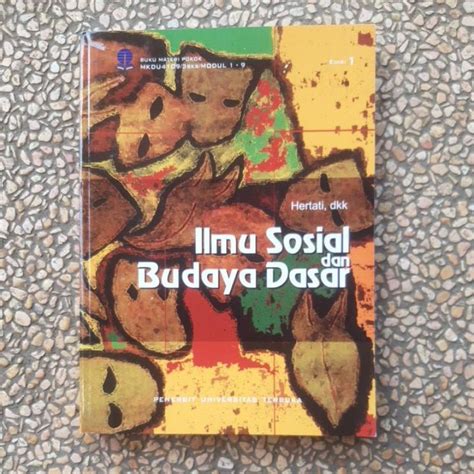 Jual Buku Isbd Ilmu Sosial Dan Budaya Dasar Edisi 1 Hertati Dkk Ut