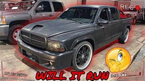 I BOUGHT THIS CUSTOM DODGE DAKOTA FOR ONLY 900 WILL IT RUN YouTube