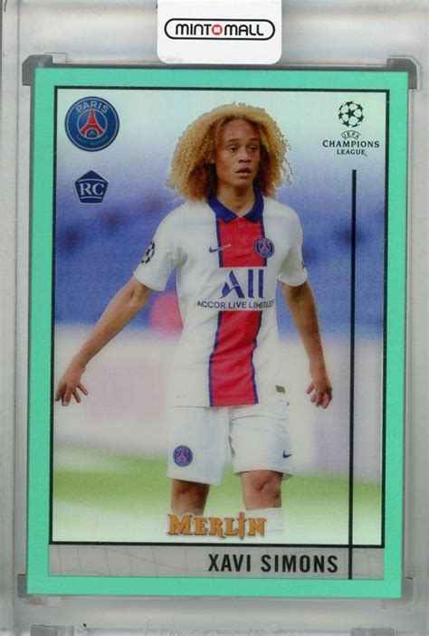 Mint Topps Merlin Chrome Uefa Champions League