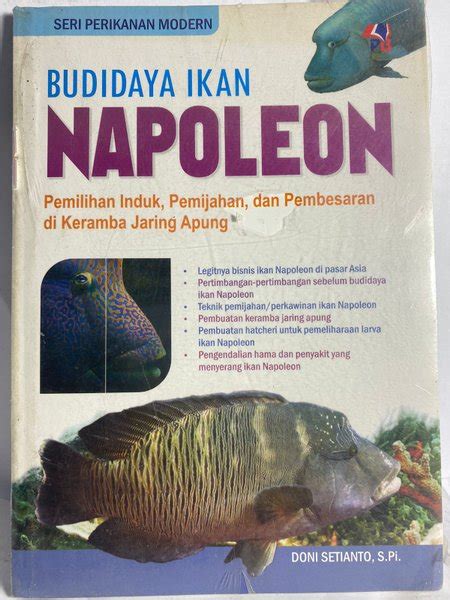 Jual BUDIDAYA IKAN NAPOLEON SERI PERIKANAN MODERN DONI SETIANTO PEMILIH