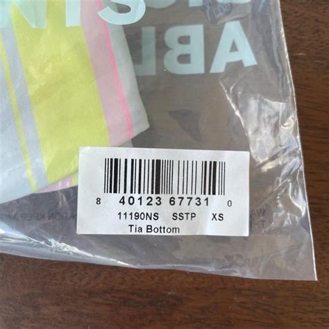 Frankies Bikinis Summer Stripe Bikini Nwt In Depop