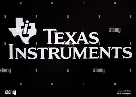 Texas instruments logo hi-res stock photography and images - Alamy