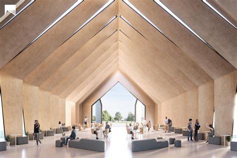 Mit S Mass Timber Longhouse Shows A Technology Driven Approach To Sustainable Design Archdaily