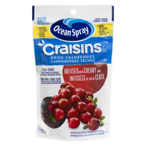 Ocean Spray Craisins Dried Cranberries Cherry Save On Foods