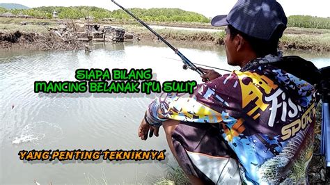 Ternyata Lebih Mudah Dan Gampang Mancing Belanak Di Sepot Dangkal YouTube