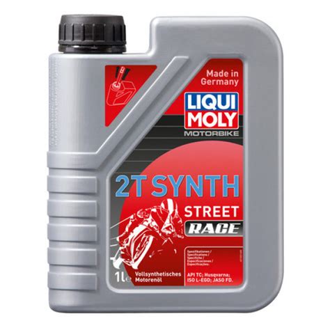 LIQUI MOLY Motorbike 2T SYNTH STREET RACE 1L Tomobile Store