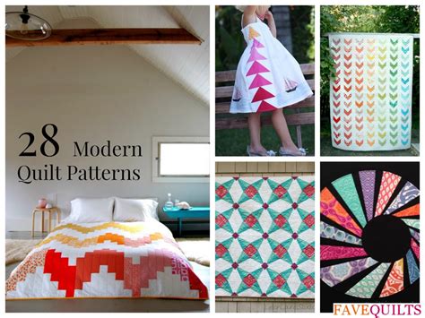 28 Modern Quilt Patterns and Modern Quilt Ideas | FaveQuilts.com