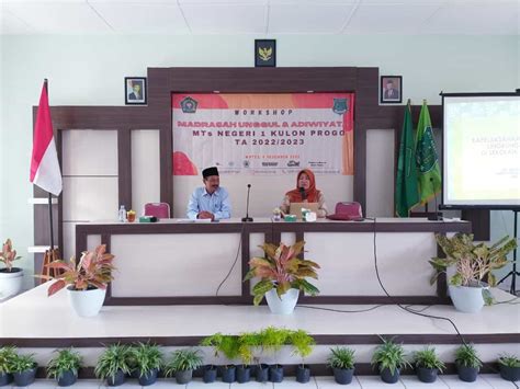 Madrasah Unggul Dan Adiwiyata MTsN 1 Kulon Progo Adakan Workshop