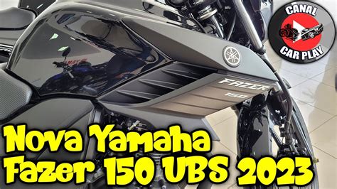 Nova Yamaha Fazer 150 UBS 2023 Saibam TODAS as NOVIDADES e o PREÇO