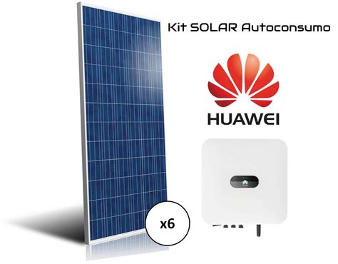 Kit Solar Autoconsumo Huawei 6 1 KW Energia Fotovoltaica