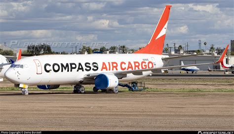 N245AC Compass Cargo Airlines Boeing 737 85R SF WL Photo By Demo