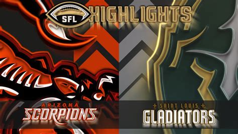 Highlights Sfl Season Week Arizona St Louis Youtube