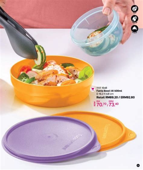 Tupperware Fanta Bowl Ml Lazada