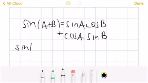 SOLVED:Use the formula for sin(A+B) to find the exact value of sin75^∘.