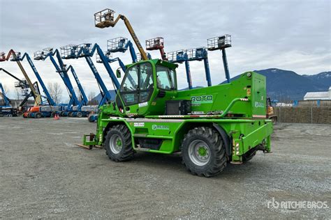 2017 Merlo ROTO 45 21 MCSS Chariot élévateur télescopique Ritchie