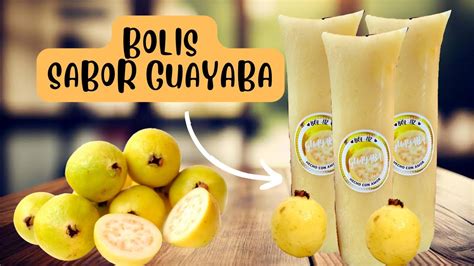 Bolis Sabor Guayaba A Base De Agua SÚper Refrescantes Y EconÓmicos